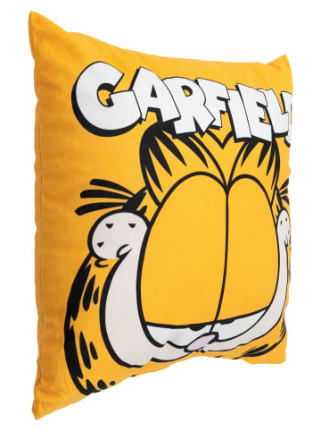 Garfield Garfield Kissen Plüsch Zierkissen Kopfkissen Sitzkissen 40x40 cm in gelb