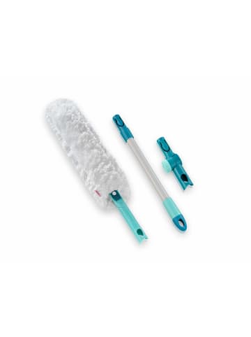 Leifheit Staubwedel Set SUPERDUSTER XL Pro Reach weiß türkis grau 104,0 x 12,0 x 4,0 cm
