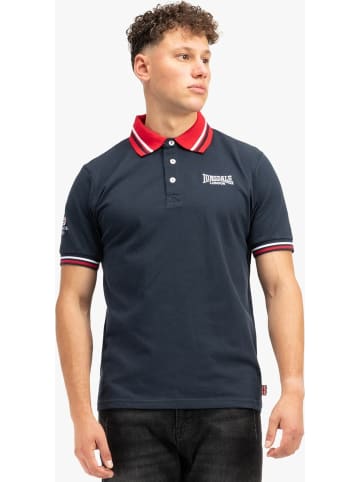 Lonsdale Polo "Ellers Grove Herren Poloshirt normale Passform" in Blau