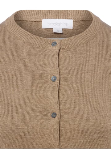 brookshire Strickjacke in taupe - 0002