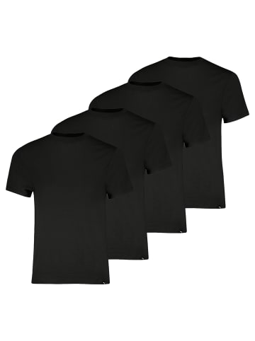 Puma T-Shirt 4er Pack in Schwarz