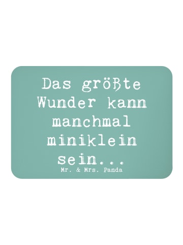 Mr. & Mrs. Panda Kühlschrankmagnet Spruch Wunder Entdecken mit S... in Meeresbrise