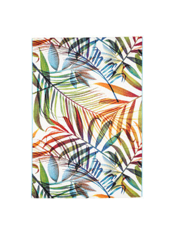 Pergamon Designer Teppich Faro Tropical Bunte Zweige in Bunt