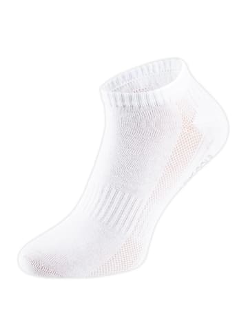 Stark Soul® Sneaker Socken 6 Paar Unisex in weiss