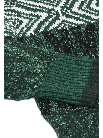 Jalene Damen Strickjacke in Dunkelgrün