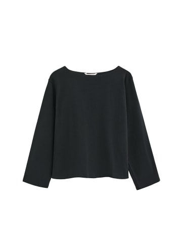 Polo Club T-Shirt WOMAN MINIMAL MIRA TSHIRT LONG SLEEVE REGULAR FIT in Schwarz