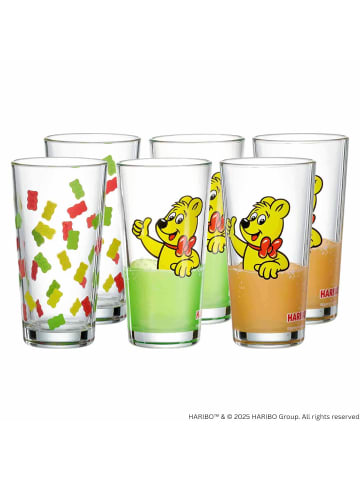 Ritzenhoff & Breker 6er Set Trinkgläser Haribo 380 ml in bunt
