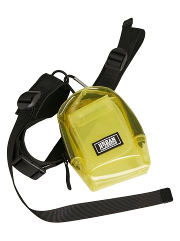 Urban Classics Urban Classics Unisex Utility Beltbag Transparent in yellow