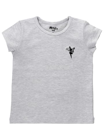 MaBu Kids Shirt Kurzarm Fairy in grau