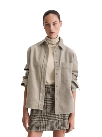 Marc O'Polo Samt-Overshirt relaxed in Chalky Mauve