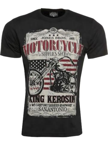King Kerosin T-Shirt in Schwarz