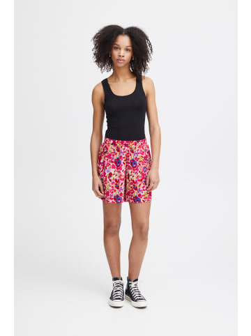 ICHI Shorts IHMARRAKECH Regular fit in Love Potion Flower Aop