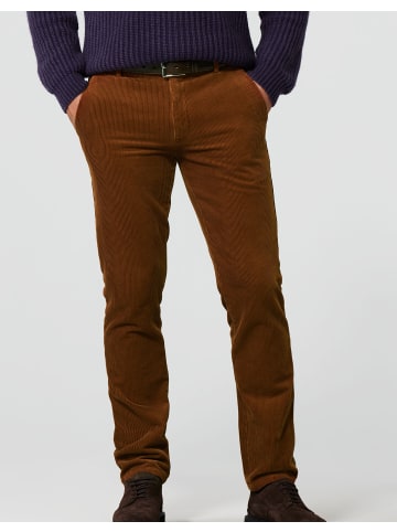 Meyer Chino-Hose Bonn in cognac