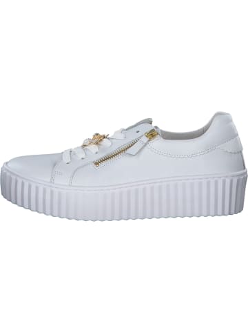 Gabor Fashion Schnürschuhe in weiss (gold)