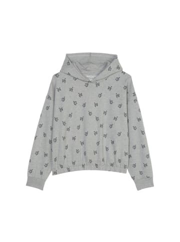 Marc O'Polo TEENS-GIRLS Hoodie in GREY MELANGE AOP