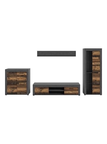 ebuy24 Regalsystem Jam (4-teilig) Natur 159 x 35 cm