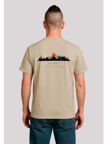 F4NT4STIC T-Shirt Escape Discover the World Asian Town in sand