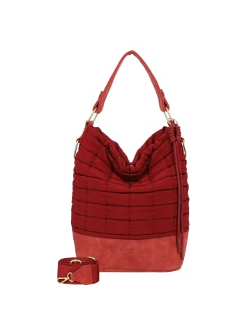Fritzi aus Preußen Brigitte x fritzi Olga limited Bubble Schultertasche 27 cm in red wine