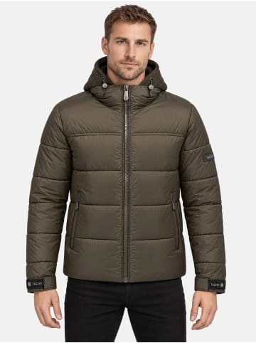 Tazzio Winterjacke "A809" - mit Kapuze - in Braun