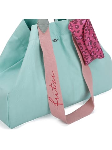 Fritzi aus Preußen Izzy Canvas Shopper Tasche 45 cm lime