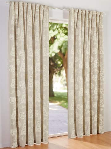 Heine Dekoschal in beige