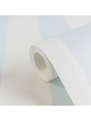 A.S. Création Tapete Stripes in Blau