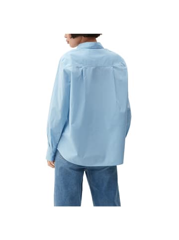 S.OLIVER RED LABEL Langarmbluse in Blau