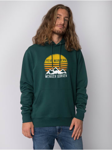 wat? Apparel Sweatshirt Mehr Wandern in Glazed Green