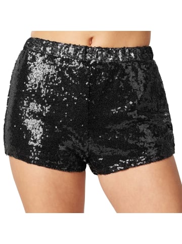 tectake Shorts mit glänzenden Pailletten, für viele Outfits und Anlässe