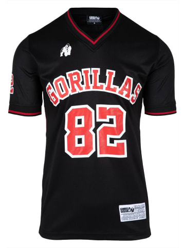 Gorilla Wear T-shirt - San Mateo - Schwarz/Rot