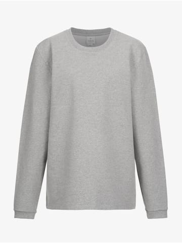 Erlich Textil  Sweatshirt LUCA in hellgrau-melange