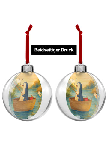 Mr. & Mrs. Panda christbaumkugel Pinguin Angelboot Design ohne S... in Weiß