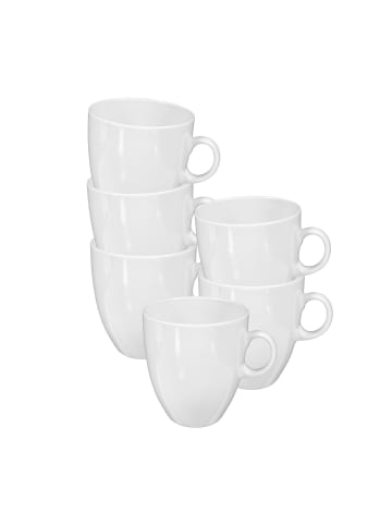 Seltmann Weiden 6er Set Becher VIP. 400 ml in weiß