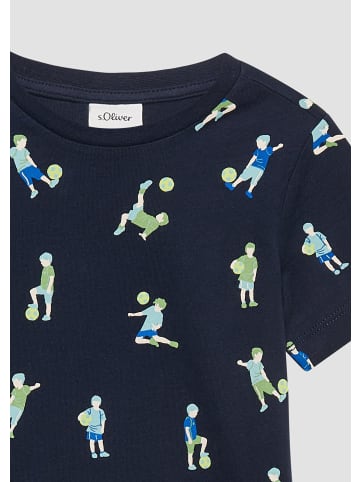 s.Oliver T-Shirt in 59A1_navy