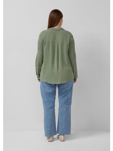 QS Bluse in 7927_salbeigrün