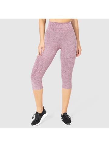 SMILODOX Capri Leggings Anita in Bordeaux Melange