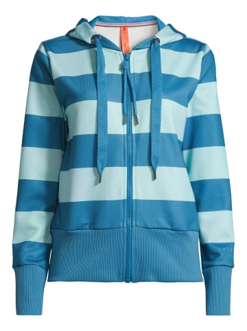 Salzhaut Sweatshirt RECKSCHETER in Fjord-Aqua