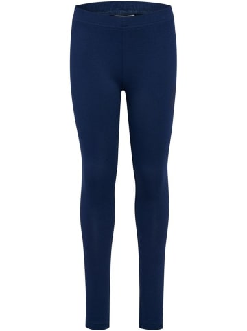 Hummel Kinder Leggings "Base Tights" in Blau