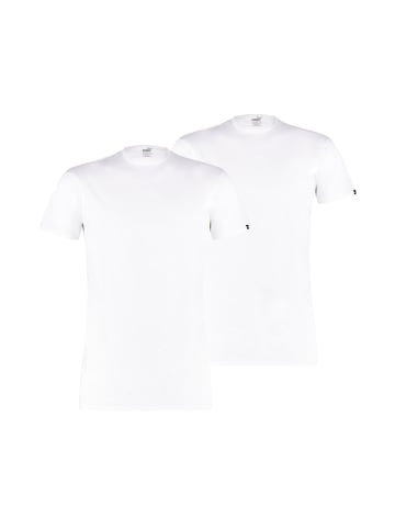 Puma T-Shirt 2er Pack in Weiß