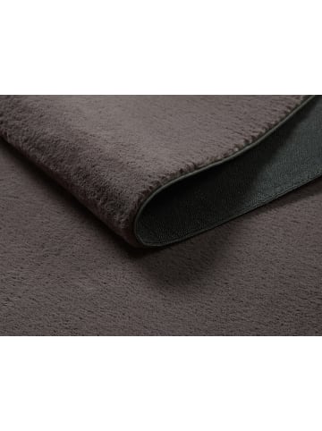 KADIMA DESIGN Läufer Uni rutschhemmend pflegeleicht Wohnzimmer Schlafzimmer Flur in Anthrazit