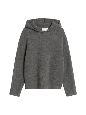 Marc O'Polo Bouclé-Hoodie loose in Rocky Grey Melange