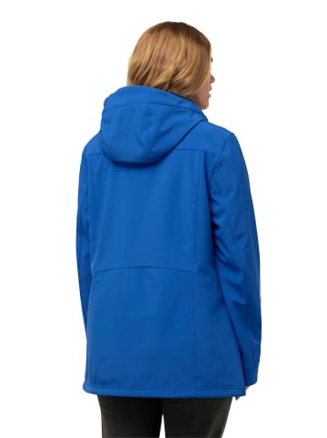 Ulla Popken Softshelljacke in helles petrolblau