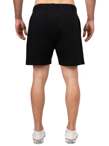 Reichstadt Herren Regular Fit Shorts Mid Waist in Black