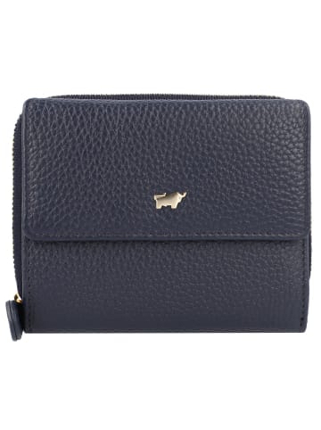 Braun Büffel Asti Geldbörse RFID Schutz Leder 12 cm navy