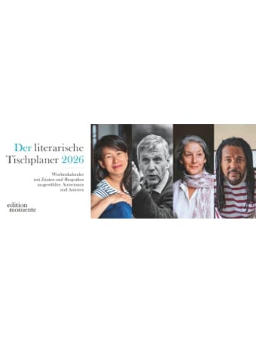 Heye Kalender Kalender - Der literarische Tischplaner  2026 - Wochenkalender mit Zitaten und