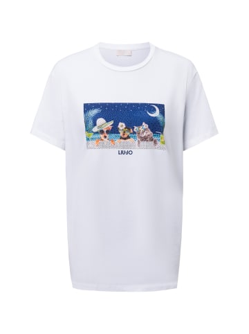 Liu Jo T-Shirt Sea Dog in weiß