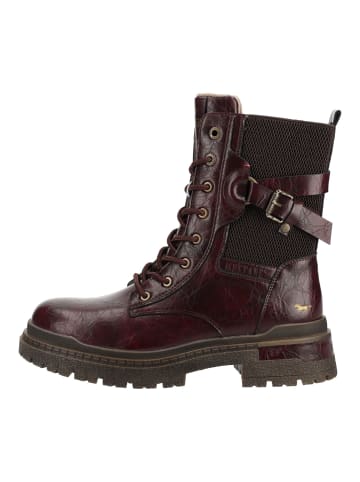 Mustang Stiefelette in Bordeaux