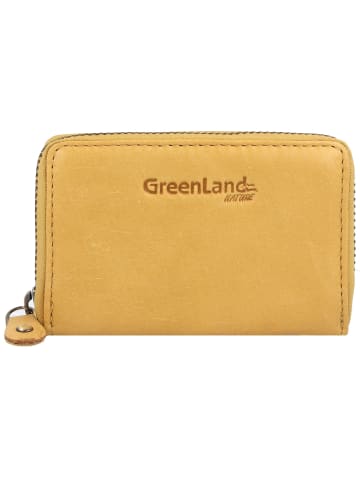 Greenland Nature Kreditkartenetui RFID Leder 10,5 cm in safran