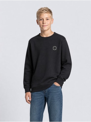 Petrol Industries Rundhals-Sweatshirt millhill in Schwarz