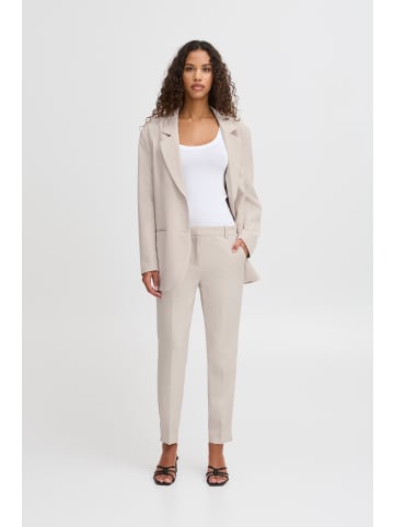 ICHI Anzug IHLEXI Classic fit in Oatmeal